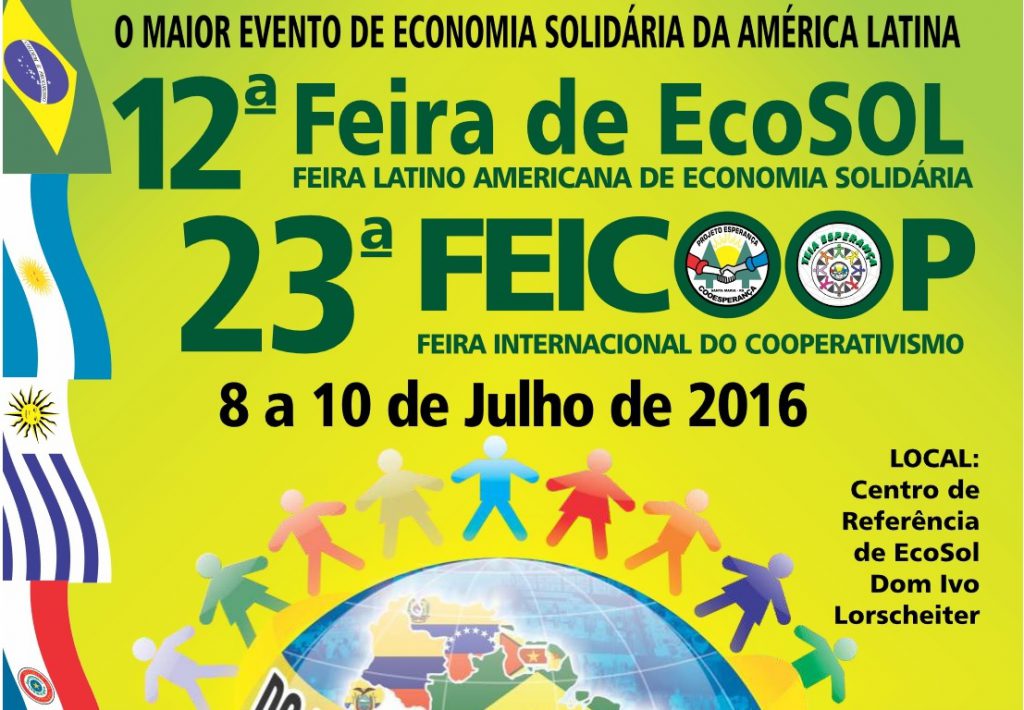 Cidade gaúcha sedia maior encontro de economia solidária da América Latina