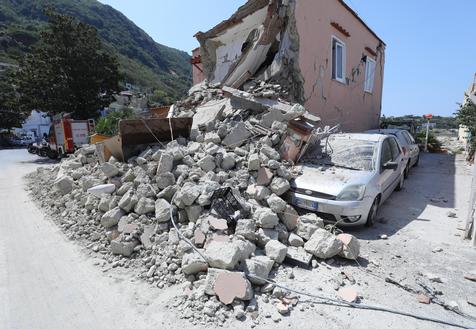 Crime no terremoto de Ischia pode ser investigado