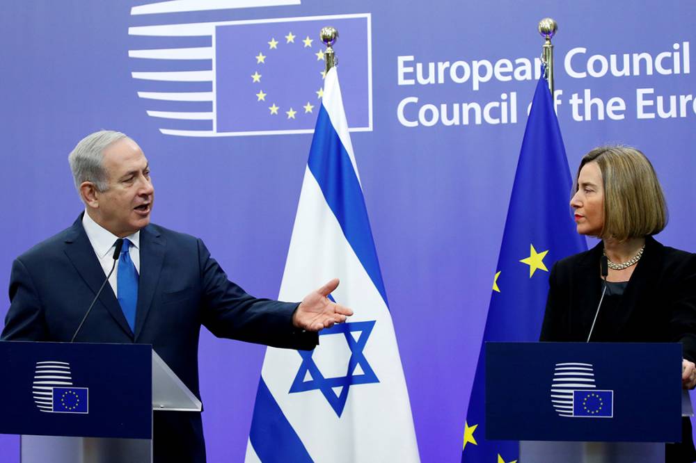 Netanyahu pede que UE transfira suas embaixadas para Jerusalém