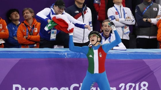 Patinadora conquista 1° ouro nas Olimpíadas para a Itália