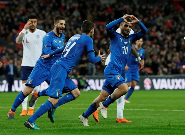 Itália arranca empate contra Inglaterra