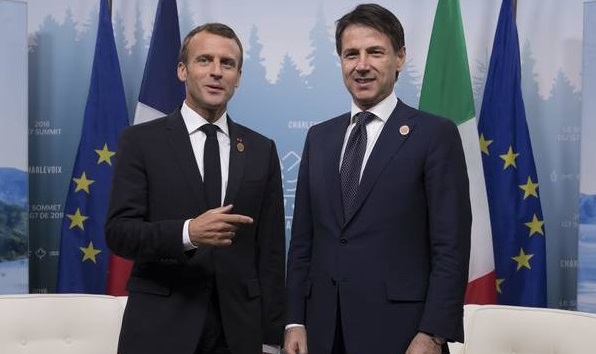 Macron e Conte confirmam reunião e reduzem crise diplomática