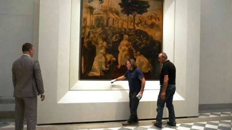 Da Vinci ganha sala exclusiva nas salas Gallerie degli Uffizi