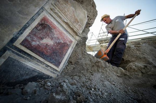 Casa ‘vintage’ é a nova descoberta arqueológica de Pompeia