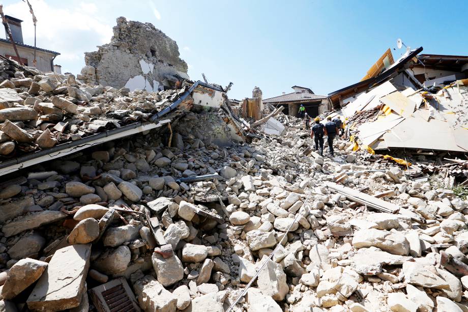 Itália relembra 2 anos de terremoto em Amatrice