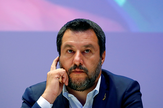 Salvini volta a criticar regras de Orçamento da UE