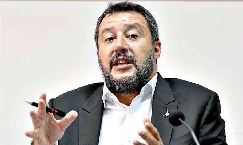 Salvini ataca possível coalizão entre M5S e PD
