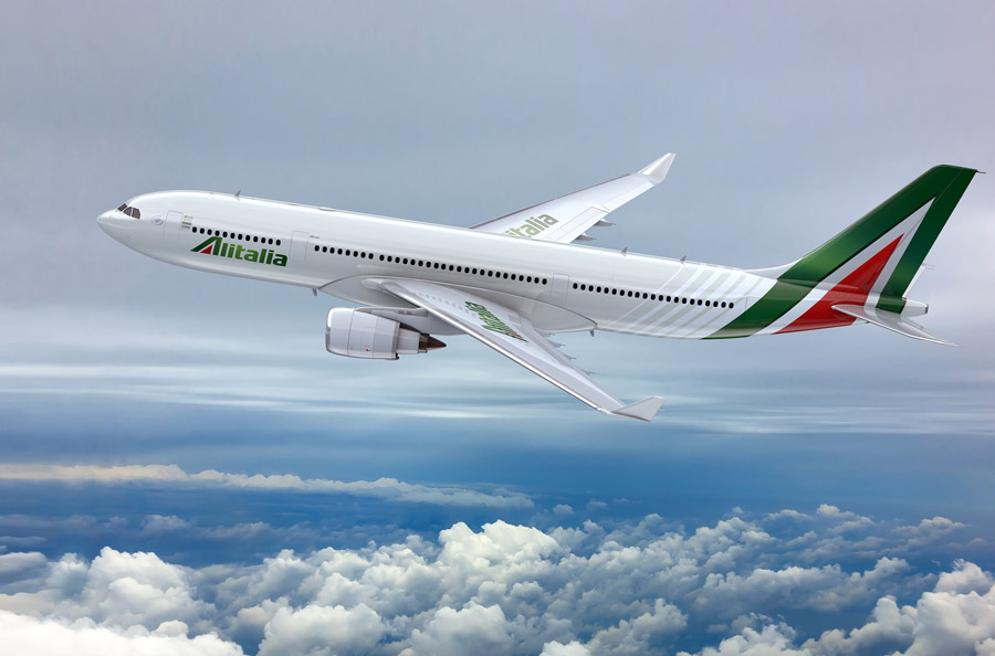 Companhia aérea Alitalia leiloará marca por 290 milhões de euros