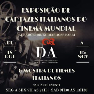 Cinema italiano gratuito e exposição de cartazes antigos agitam Curitiba até 5 de novembro