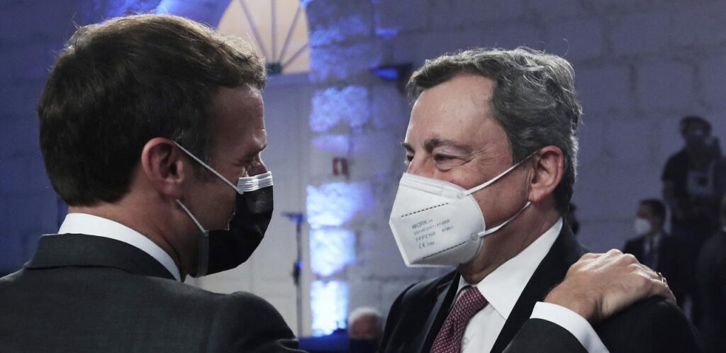 Italia – Francia: Draghi incontra Macron