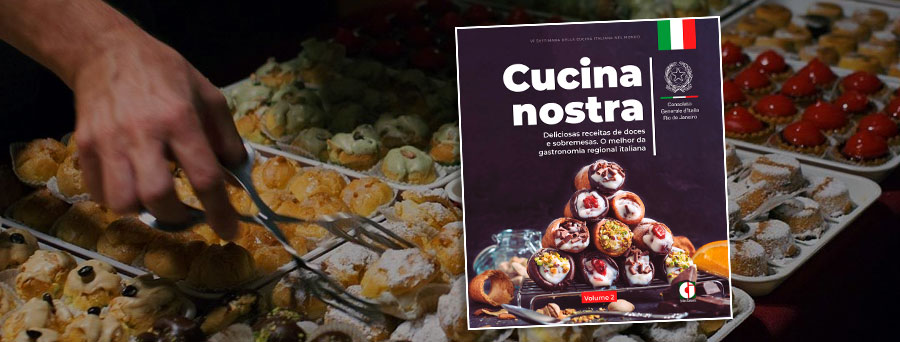Cucina Nostra – Deliciosas receitas de doces e sobremesas. O melhor da gastronomia regional italiana