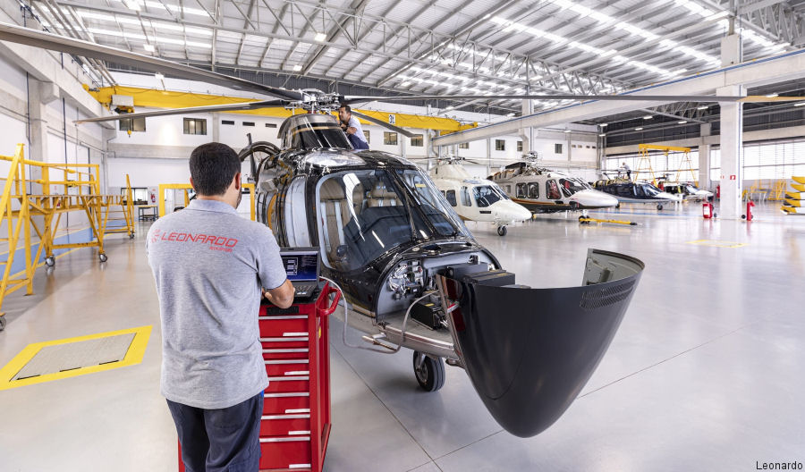 Novo Centro de Serviços e Logística de Helicópteros da Leonardo em Itapevi alcança disponibilidade operacional