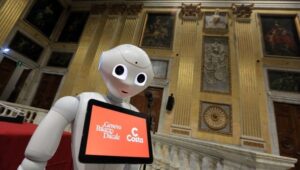 Palazzo Ducale de Gênova utiliza robôs para entreter e informar visitantes