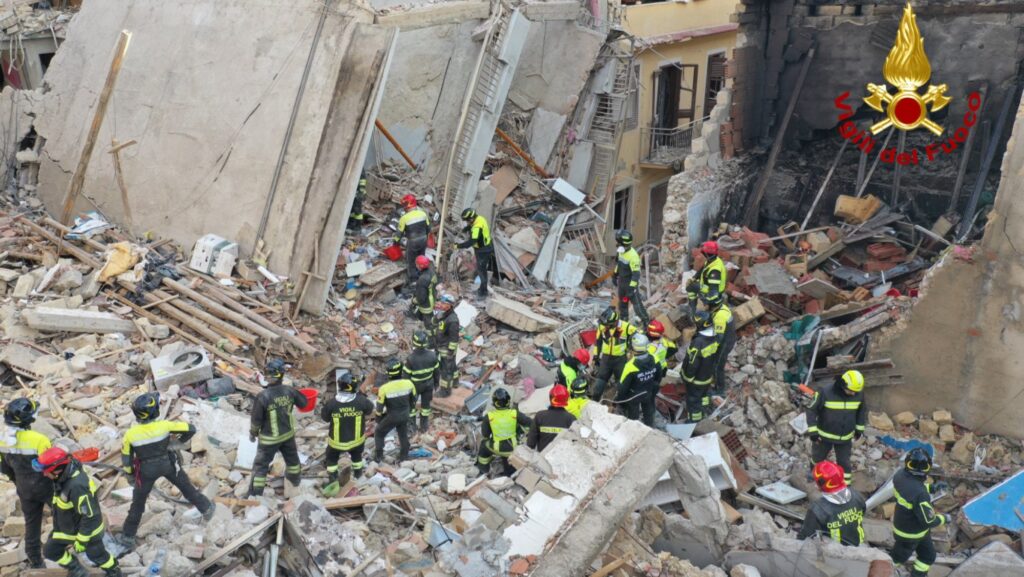 Ministério Público da Itália abre investigação contra funcionários da Italgas por explosão em edifício na Sicília