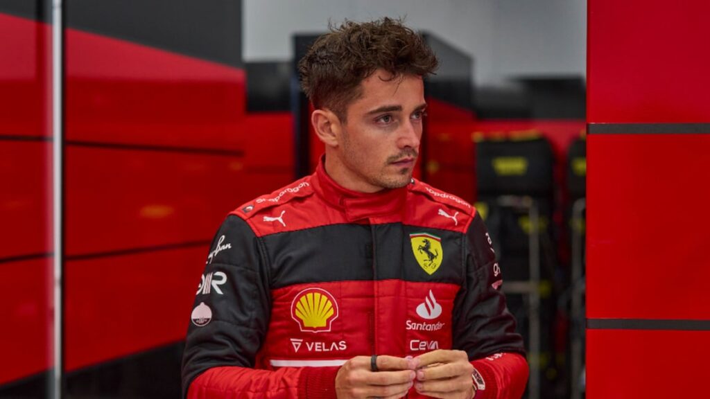 Piloto da Ferrari Charles Leclerc tem relógio roubado em Viarregio