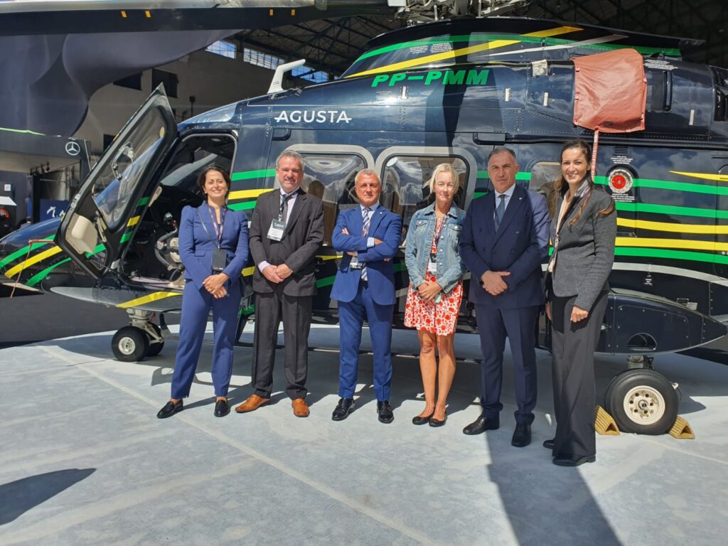 Leonardo, due nuovi ordini di elicotteri Vip in Brasile, consegne nel 2023