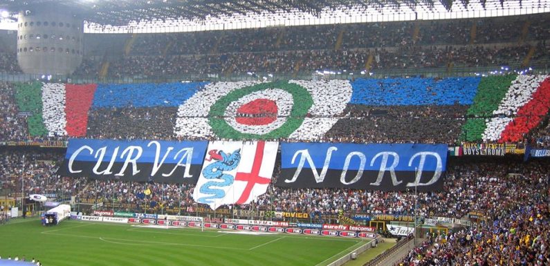 Torcida organizada da Inter de Milão cobra reação da equipe na Série A