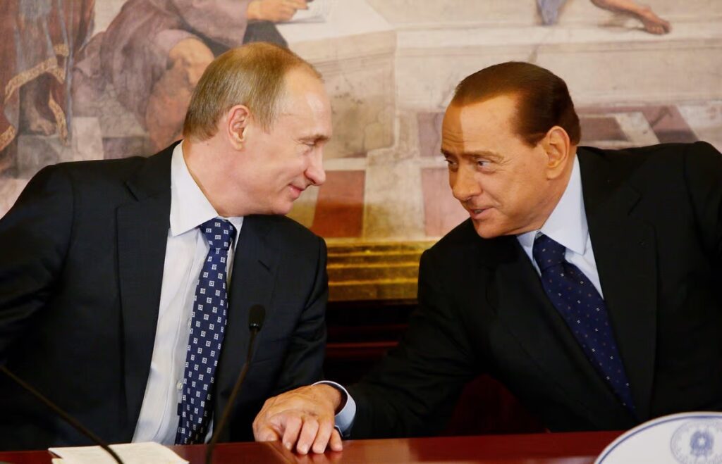 Silvio Berlusconi afirma ter ‘restabelecido relações’ com presidente da Rússia