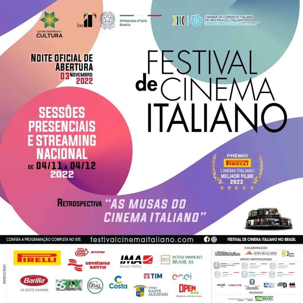 4 novembre: torna il Festival del Cinema Italiano in Brasile