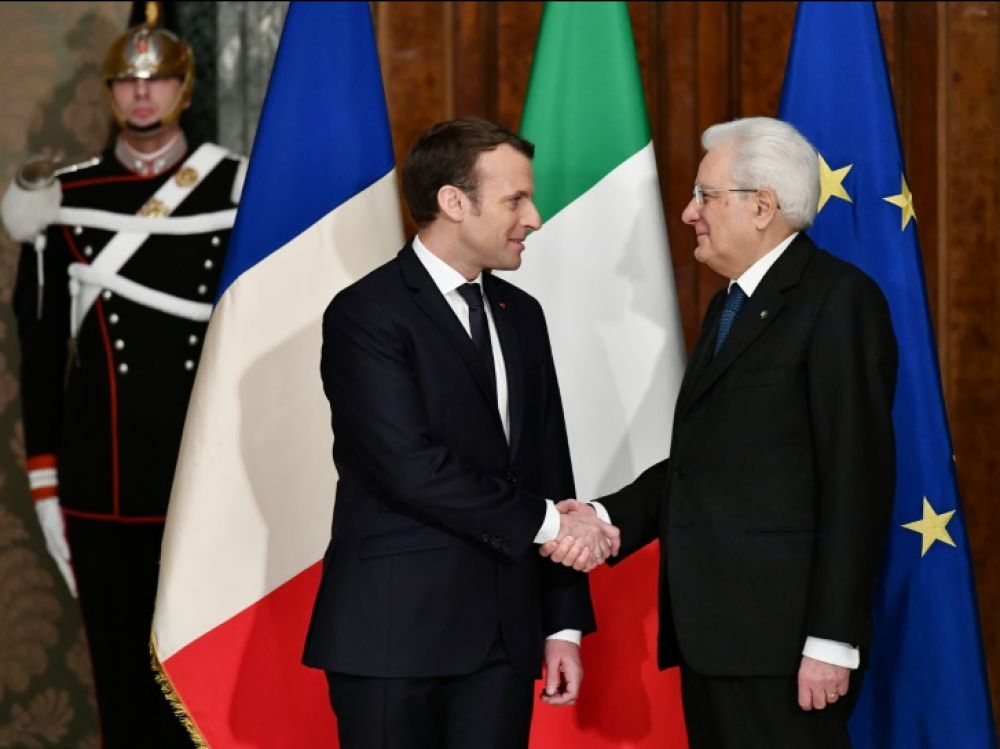 Após crise diplomática, presidente da França afirma ter ‘profunda amizade’ pelo povo da Itália