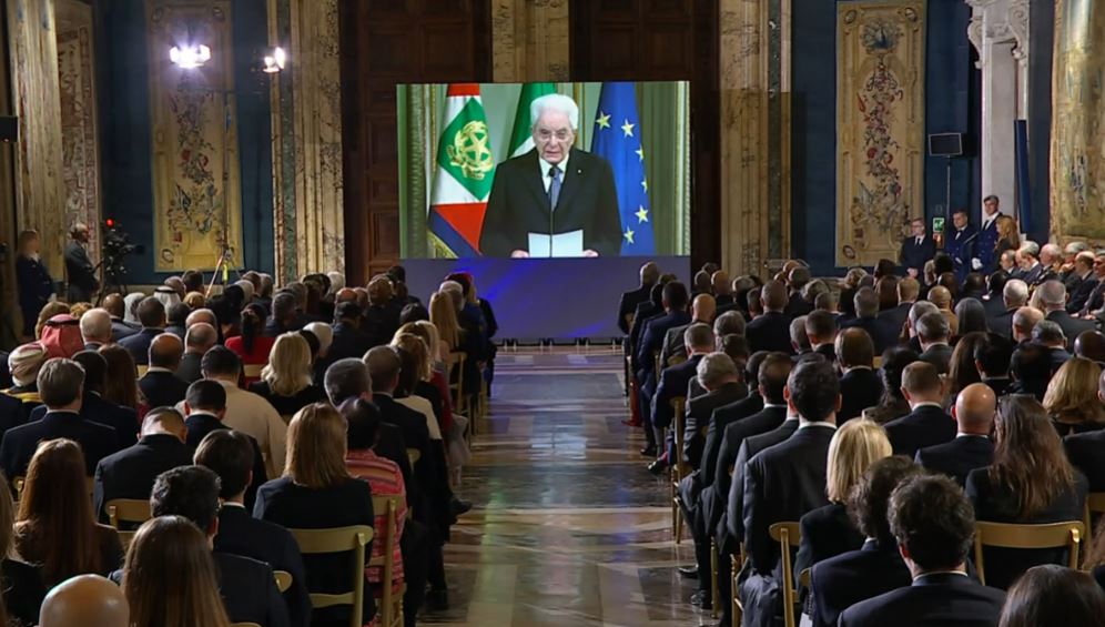 Presidente da Itália lamenta ‘desastre’ da guerra ucraniana em encontro de fim de ano com Corpo Diplomático