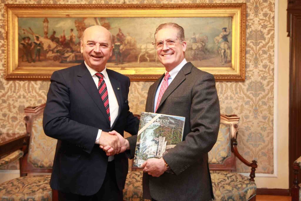 Prefeito de Trieste se reúne com cônsul-geral do Brasil em Milão