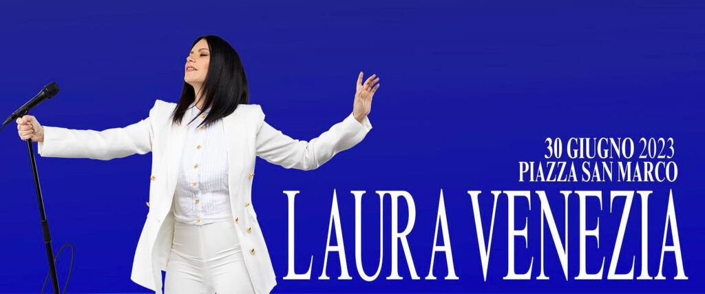 Cantora italiana Laura Pausini celebra 30 anos de carreira com show inédito em Veneza