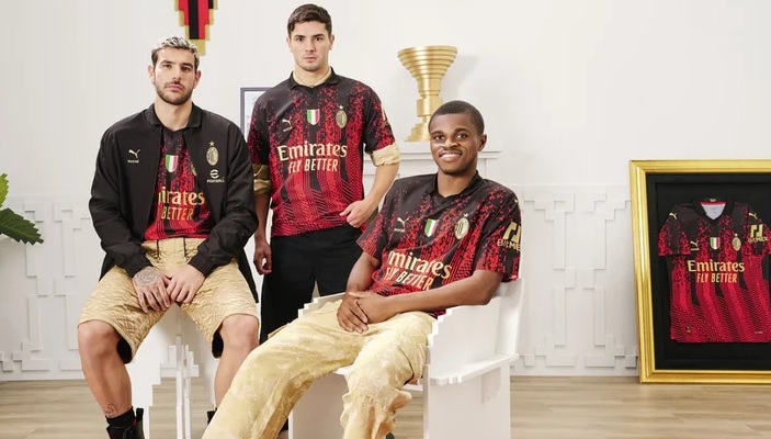 Milan divulga novo quarto uniforme em parceria com Puma e Koché