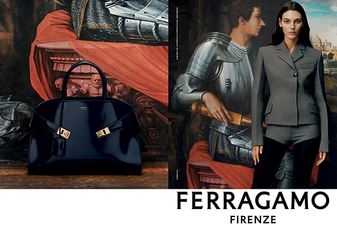Marca italiana de luxo Ferragamo lança campanha inspirada no Renascimento