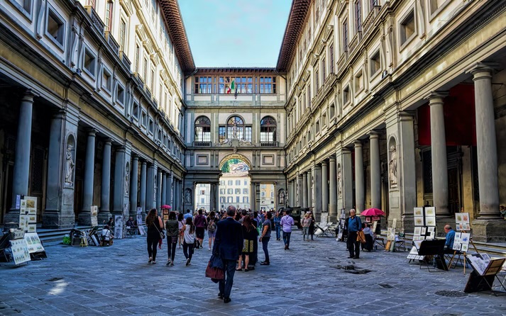 Governo da Itália estuda duplicar tamanho das Gallerie delfi Uffizi