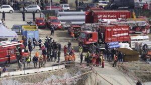 Corpo de Bombeiros encontra corpo de 5º vítima de desabamento em Florença