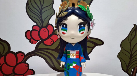 Desenho de menina é escolhido para representar mascote do pavilhão da Itália na Expo 2025
